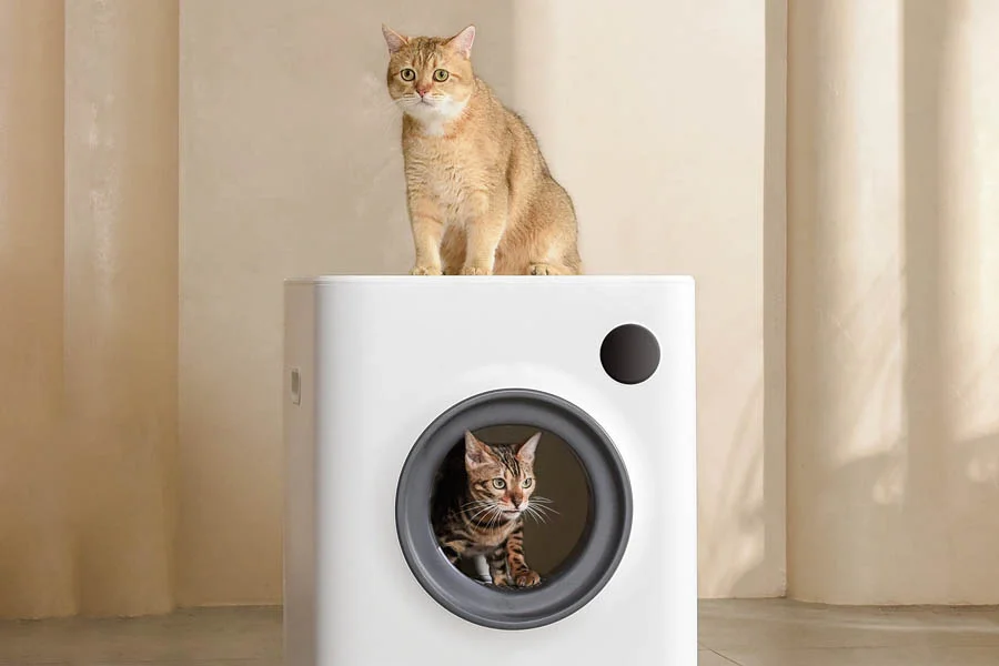 cat litter cleaner box